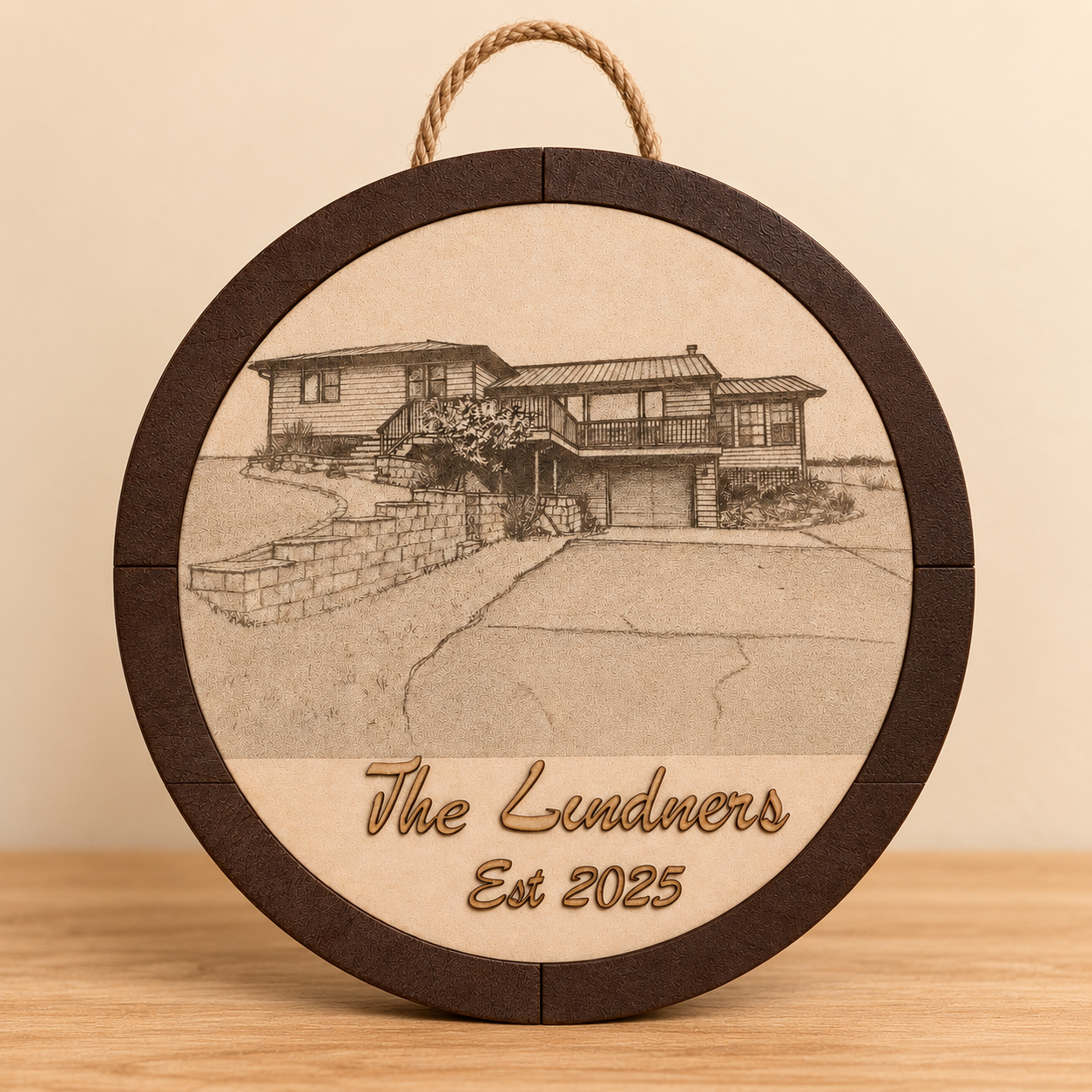 Personalized Housewarming Home Plaque